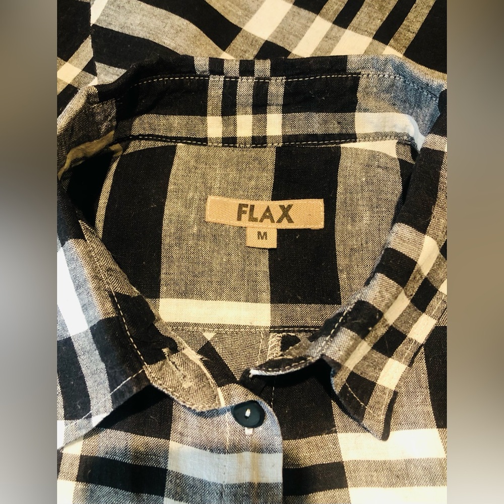 Flax Button Down Tunic - image 4